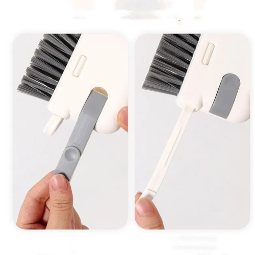 Three-in-one Window Groove Cleaning Brush with scraper and tweezers for household cleaning Defilk D-04.