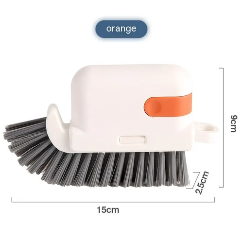 Three-in-one Window Groove Cleaning Brush with scraper and tweezers for household cleaning Defilk D-04.