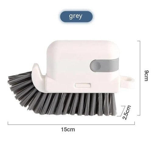 Three-in-one Window Groove Cleaning Brush with scraper and tweezers for household cleaning Defilk D-04.