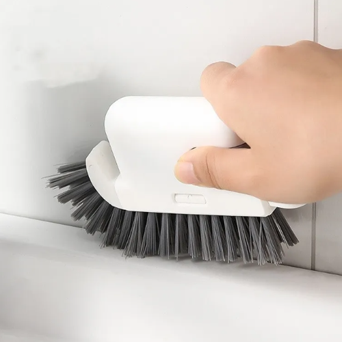 Three-in-one Window Groove Cleaning Brush with scraper and tweezers for household cleaning Defilk D-04.