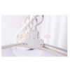Folding Hanger Portable close-up view with durable plastic material
