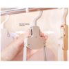 Folding Hanger Portable close-up view with durable plastic material