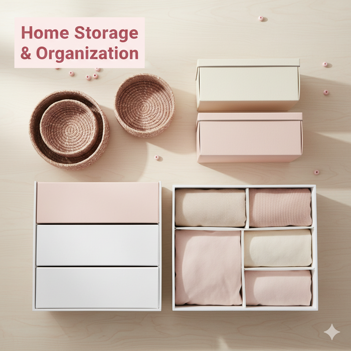 Home storage and organization solutions for clutter-free living – Defilk